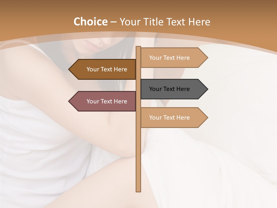 Bed Negative Cheating PowerPoint Template