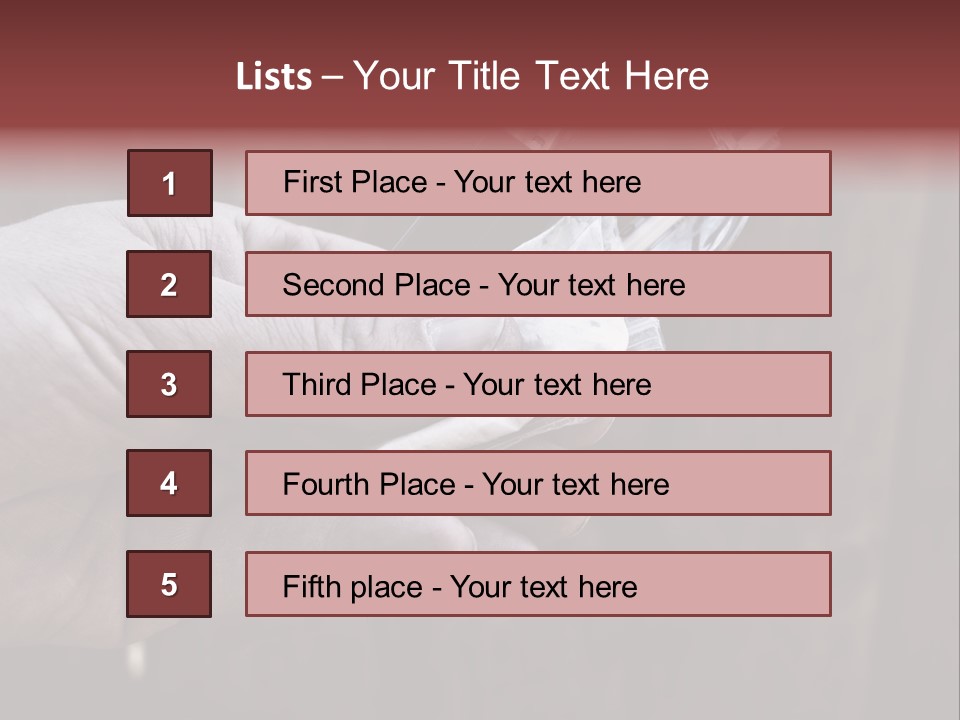 Floor Powder Healthy PowerPoint Template