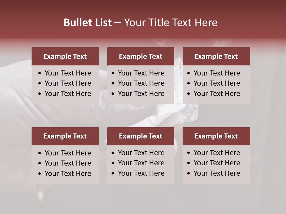 Floor Powder Healthy PowerPoint Template