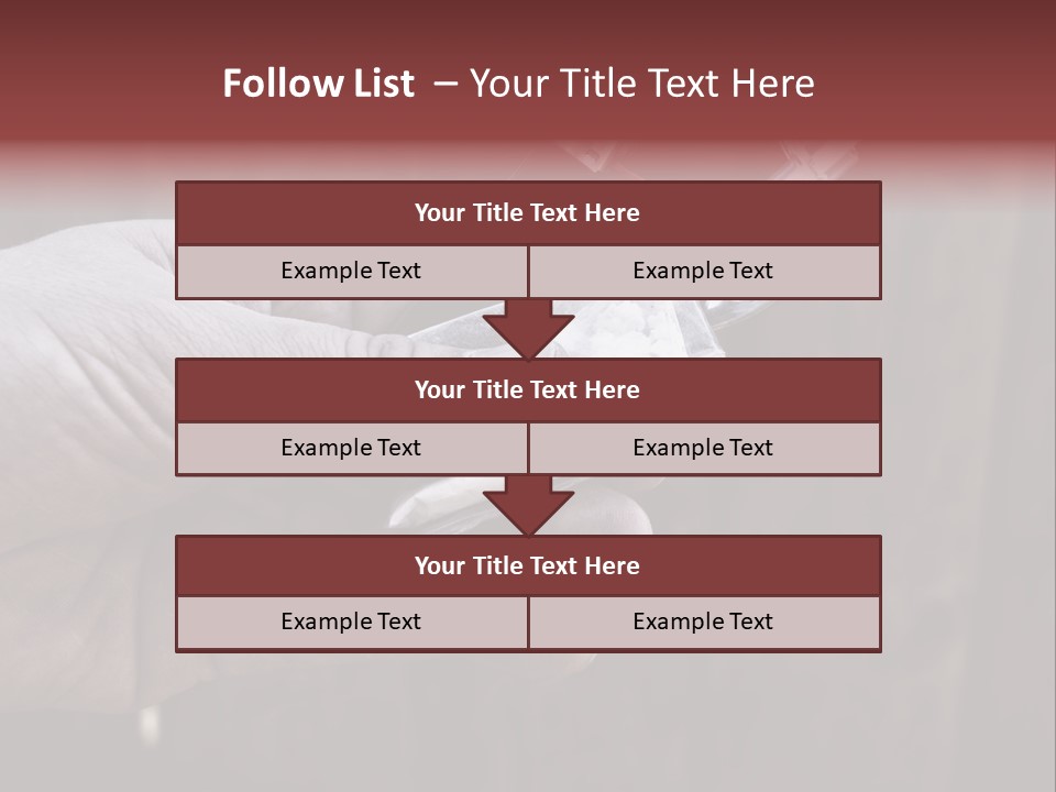 Floor Powder Healthy PowerPoint Template