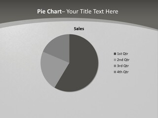 Monochrome Copyspace Poster PowerPoint Template