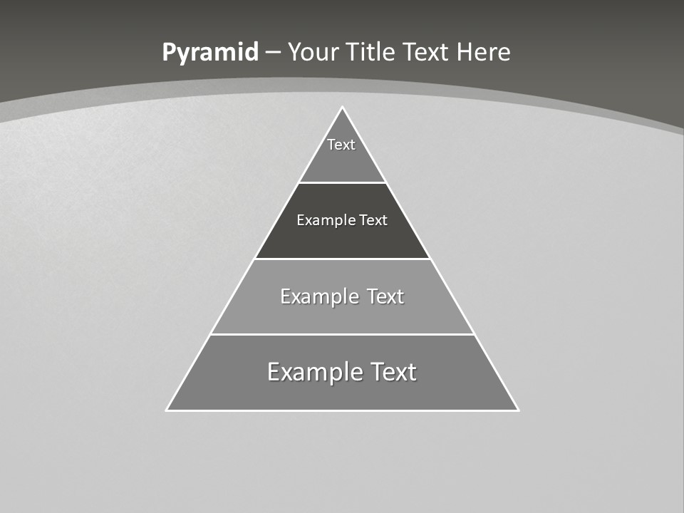Monochrome Copyspace Poster PowerPoint Template