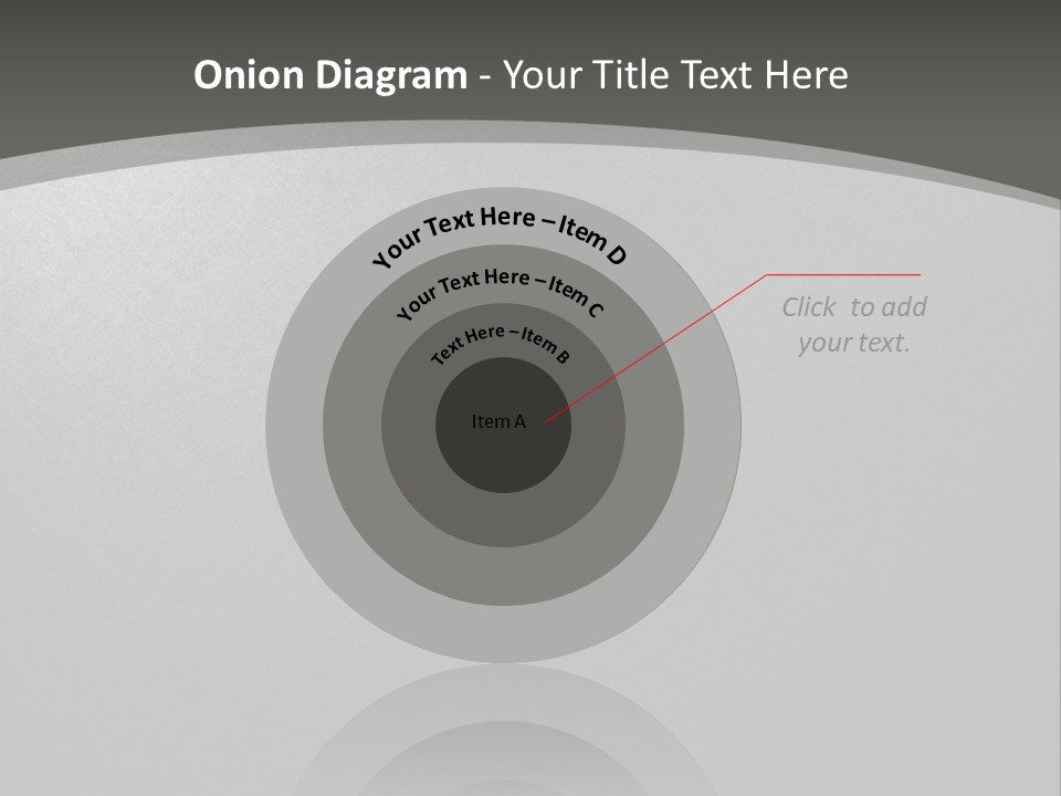 Monochrome Copyspace Poster PowerPoint Template