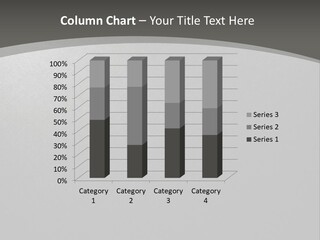 Monochrome Copyspace Poster PowerPoint Template