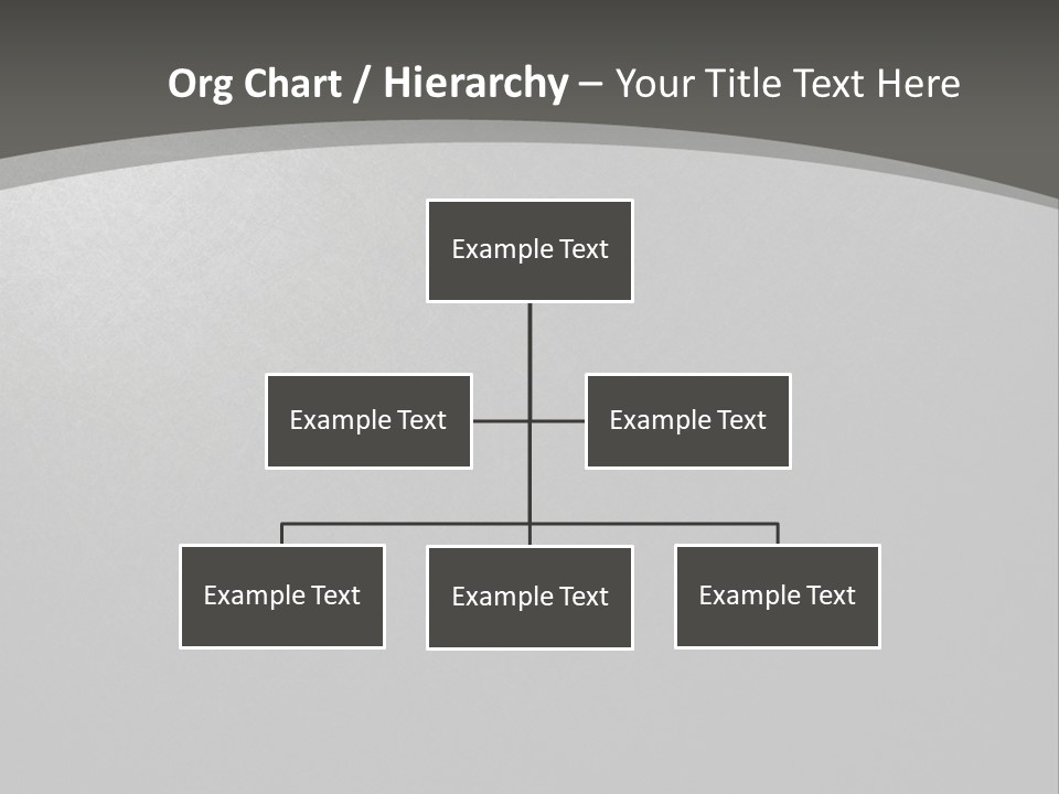 Monochrome Copyspace Poster PowerPoint Template