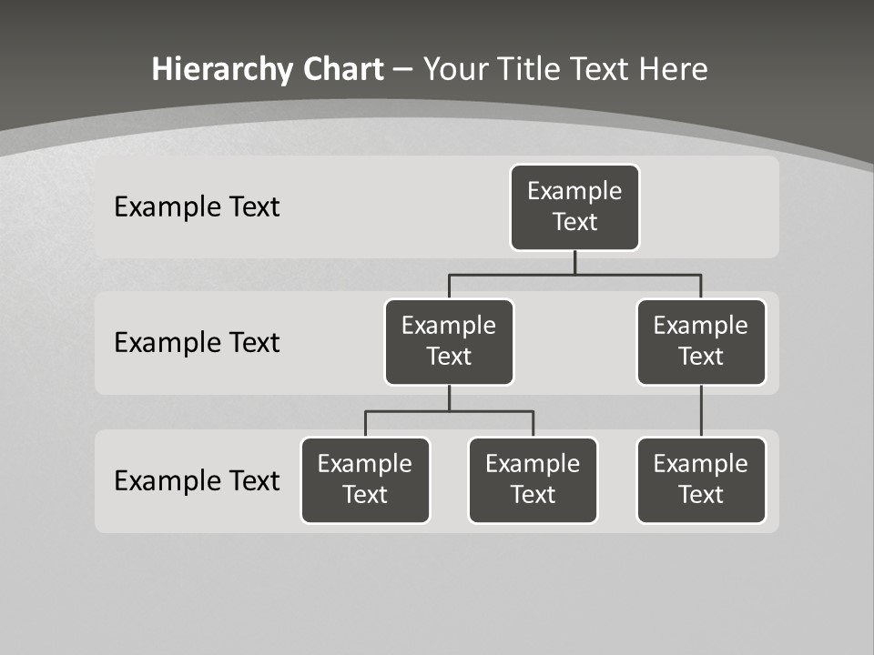 Monochrome Copyspace Poster PowerPoint Template