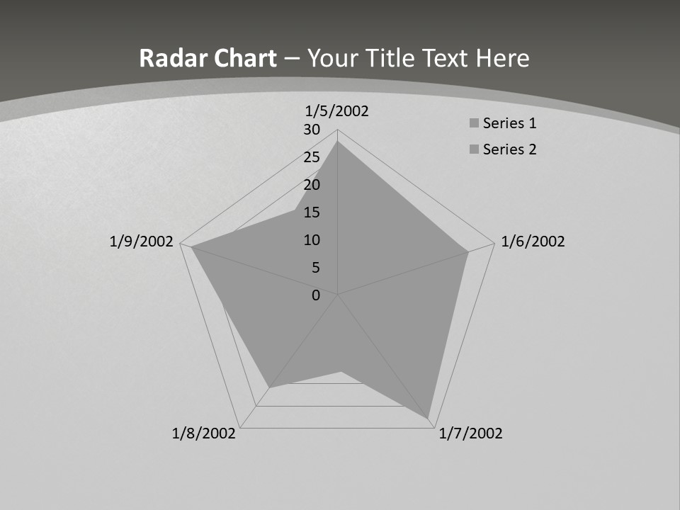 Monochrome Copyspace Poster PowerPoint Template
