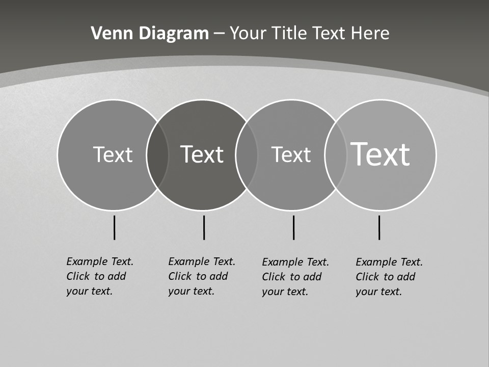 Monochrome Copyspace Poster PowerPoint Template