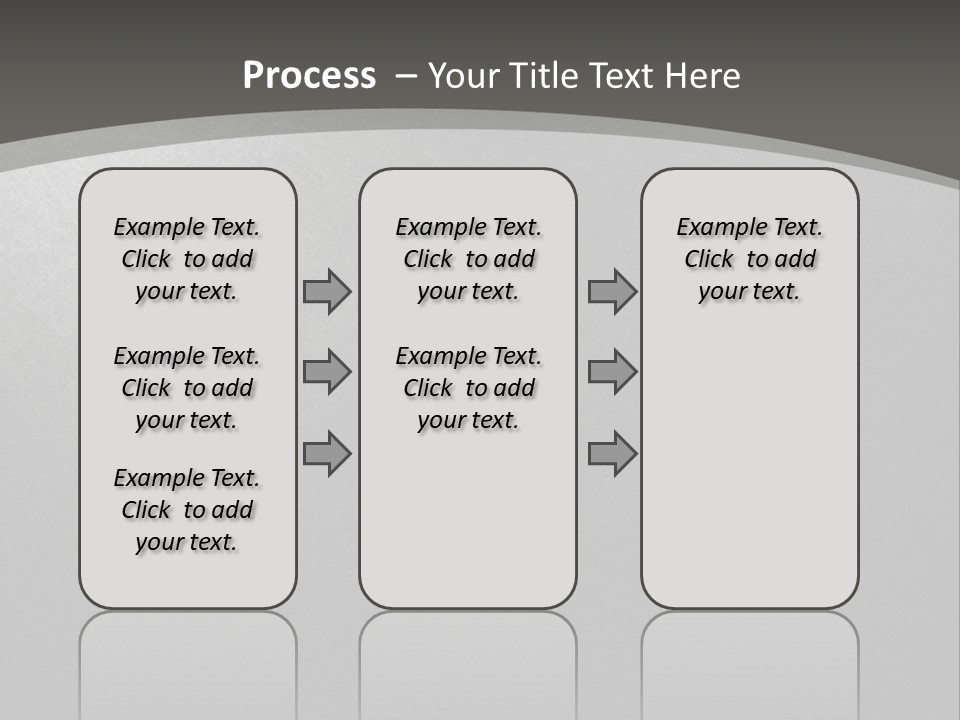 Monochrome Copyspace Poster PowerPoint Template