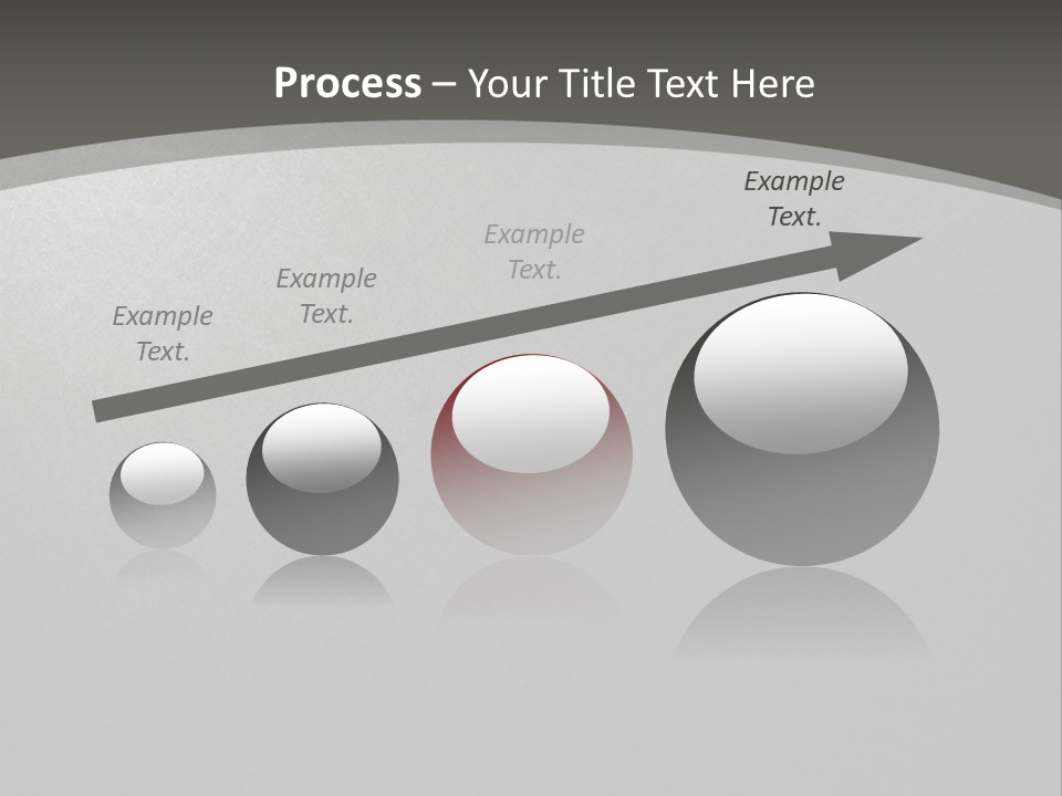 Monochrome Copyspace Poster PowerPoint Template