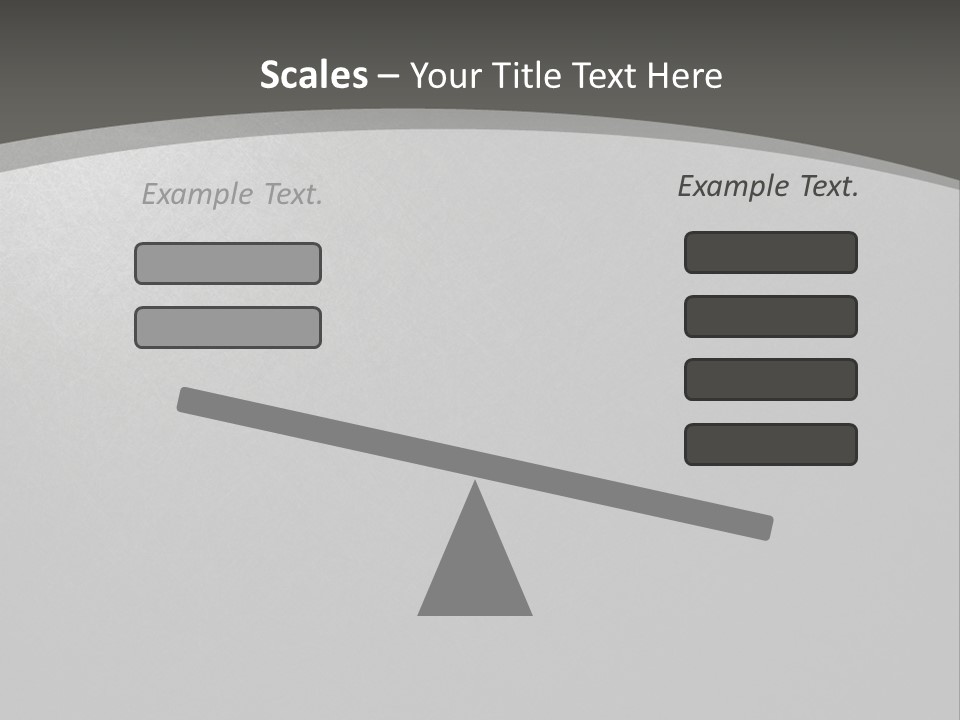 Monochrome Copyspace Poster PowerPoint Template