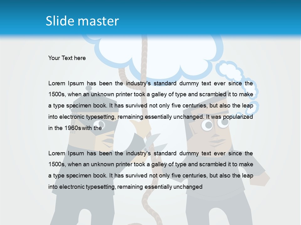 Misappropriation Blank Theft PowerPoint Template