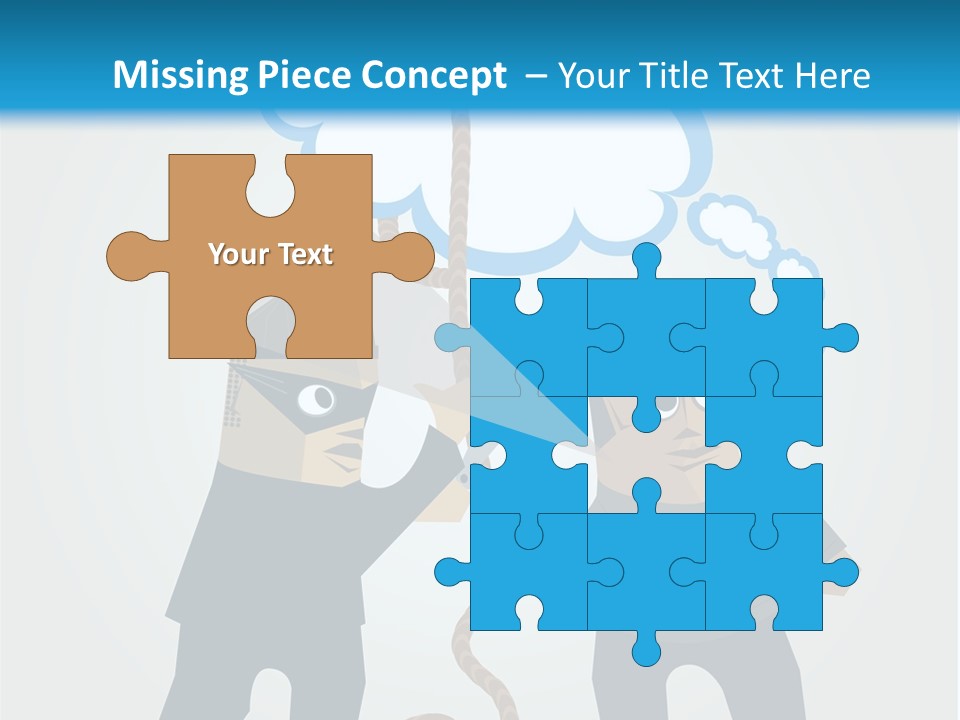 Misappropriation Blank Theft PowerPoint Template