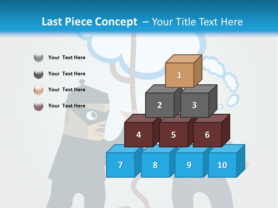 Misappropriation Blank Theft PowerPoint Template