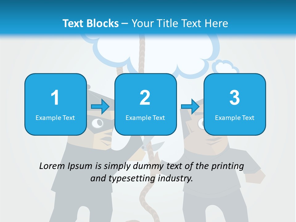 Misappropriation Blank Theft PowerPoint Template