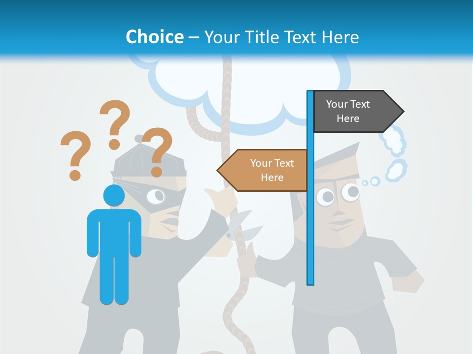 Misappropriation Blank Theft PowerPoint Template