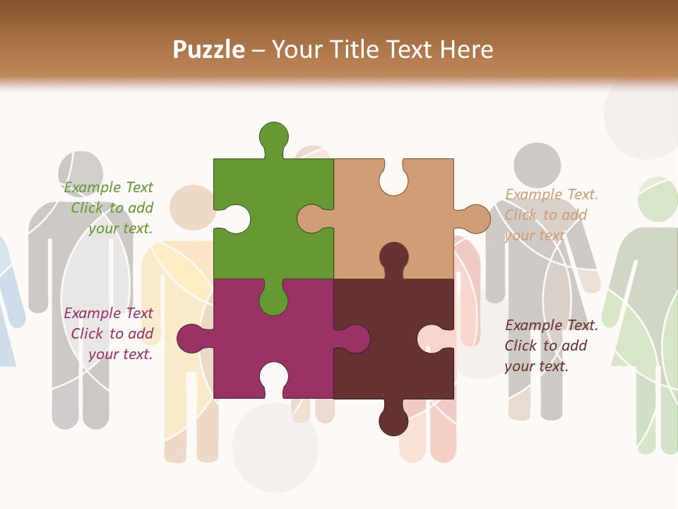 Hues Symbols Human PowerPoint Template