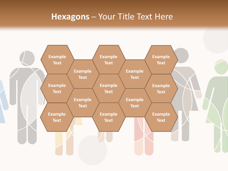Hues Symbols Human PowerPoint Template