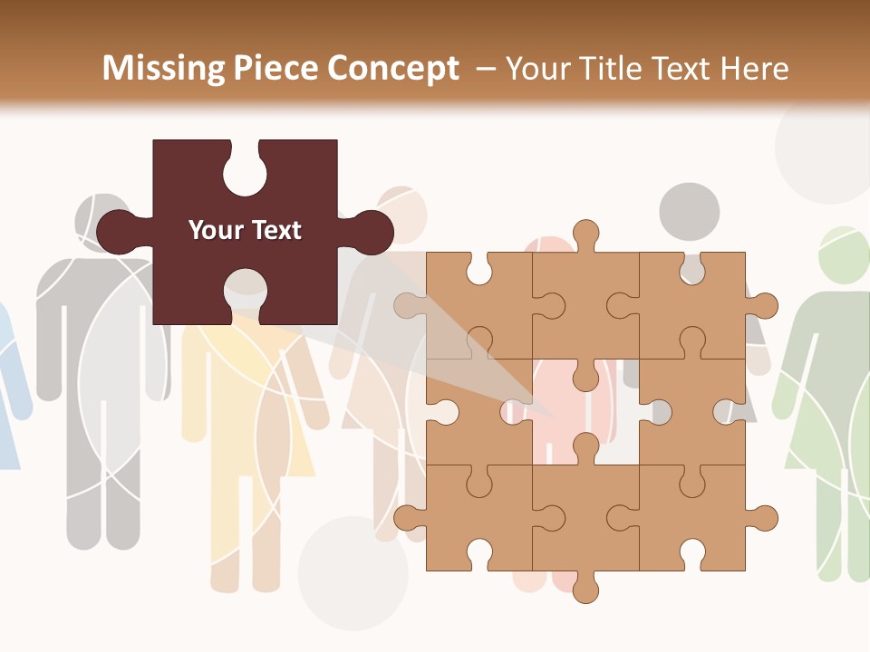 Hues Symbols Human PowerPoint Template