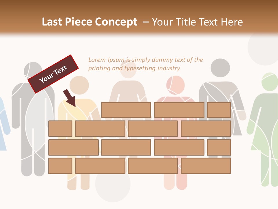 Hues Symbols Human PowerPoint Template