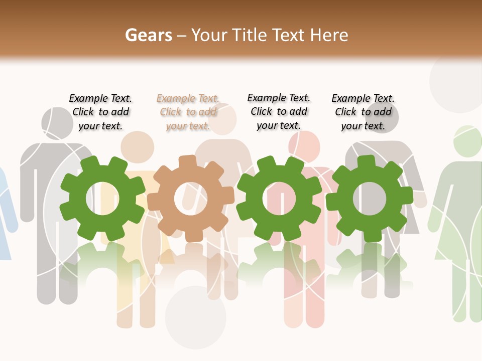 Hues Symbols Human PowerPoint Template