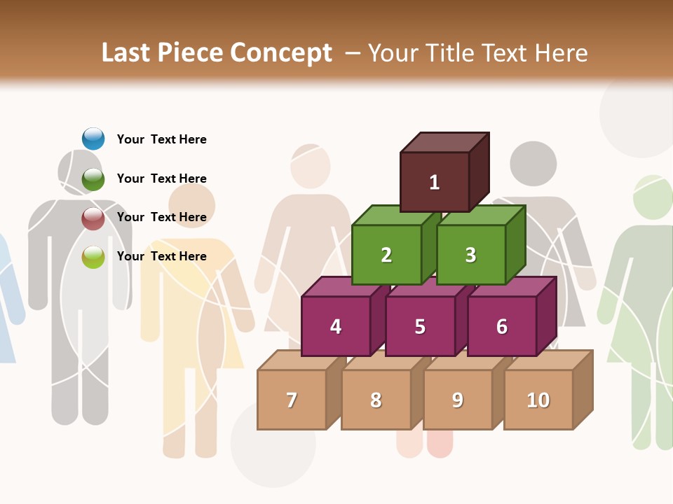 Hues Symbols Human PowerPoint Template