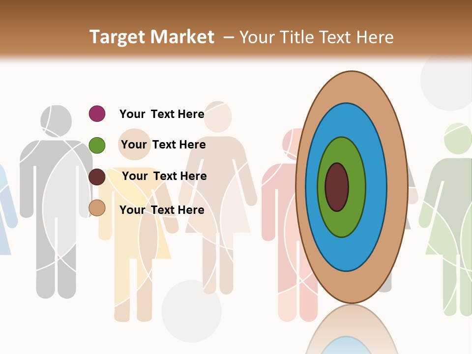 Hues Symbols Human PowerPoint Template