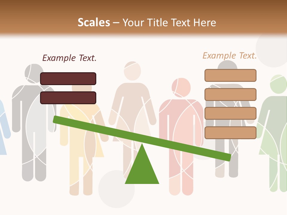 Hues Symbols Human PowerPoint Template