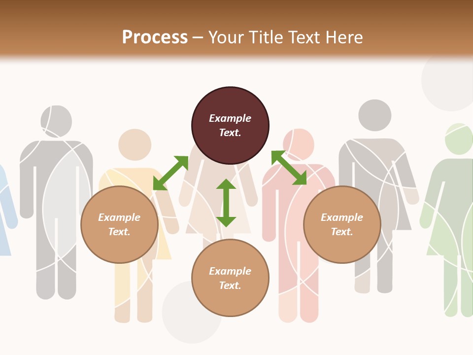 Hues Symbols Human PowerPoint Template
