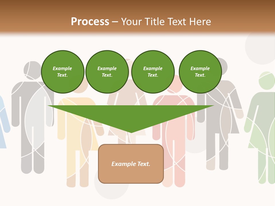 Hues Symbols Human PowerPoint Template