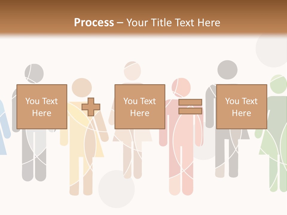 Hues Symbols Human PowerPoint Template