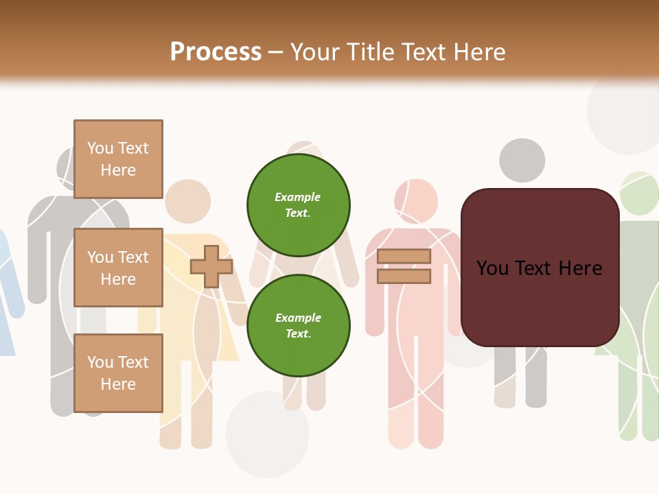 Hues Symbols Human PowerPoint Template