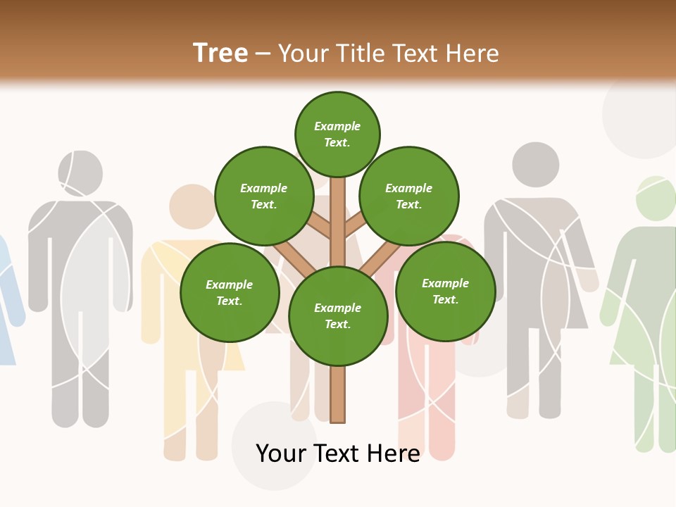 Hues Symbols Human PowerPoint Template