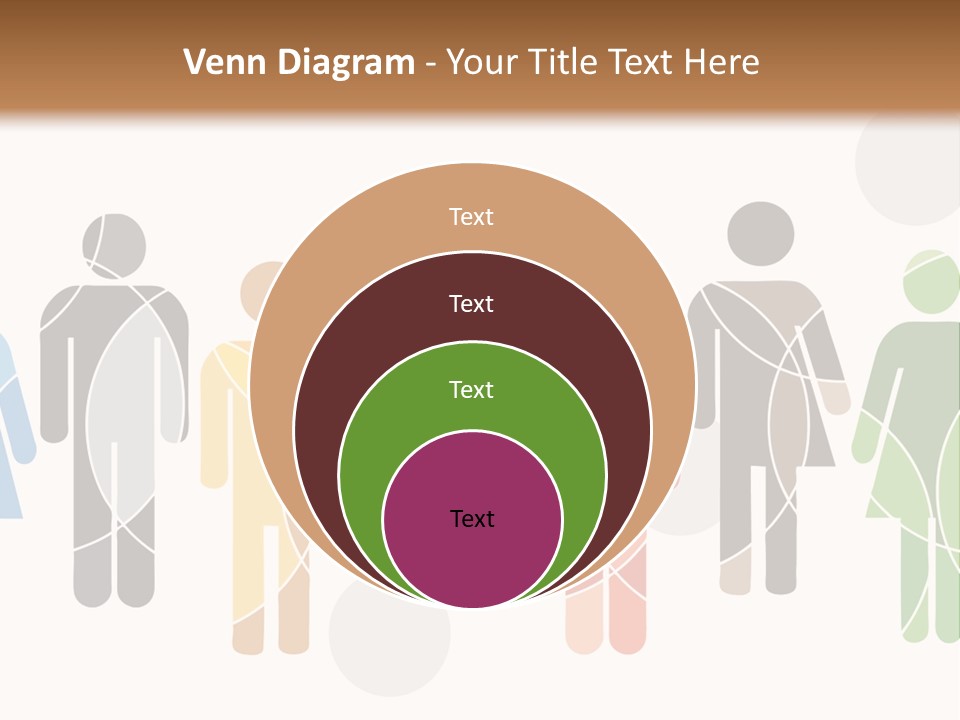 Hues Symbols Human PowerPoint Template