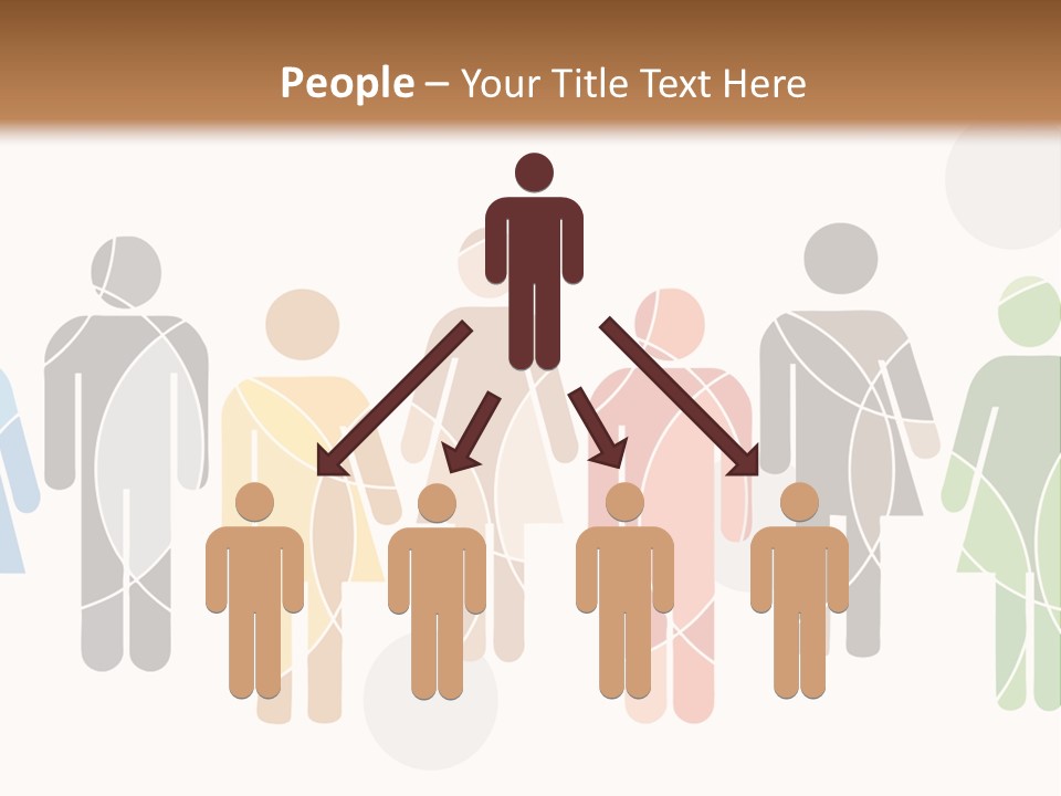 Hues Symbols Human PowerPoint Template