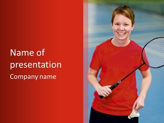 Young Recreation Human PowerPoint Template