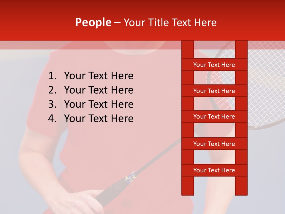 Young Recreation Human PowerPoint Template