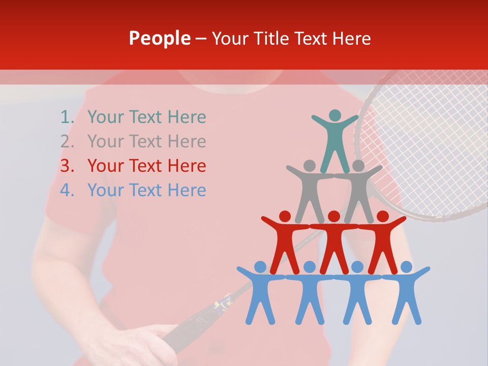 Young Recreation Human PowerPoint Template