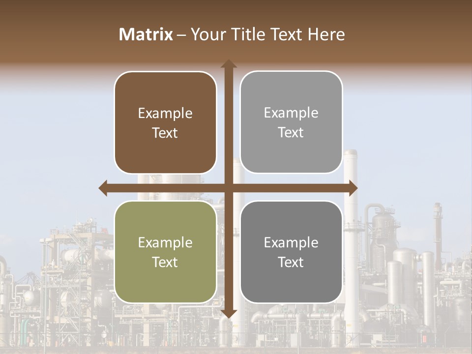 An Industrial Power Plant Powerpoint Presentation Template PowerPoint Template