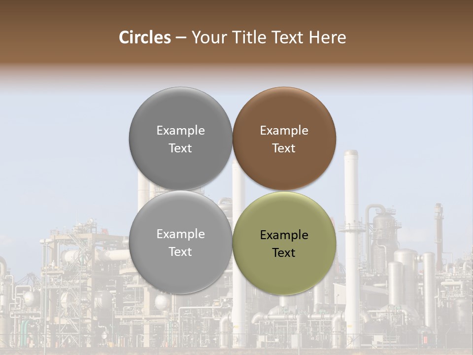 An Industrial Power Plant Powerpoint Presentation Template PowerPoint Template
