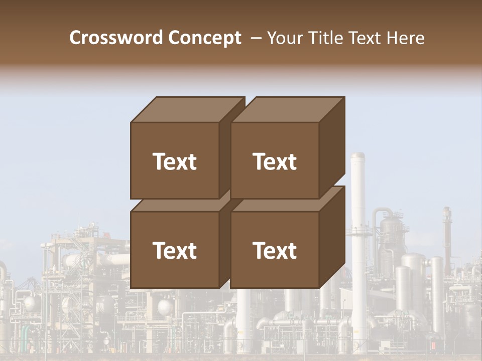 An Industrial Power Plant Powerpoint Presentation Template PowerPoint Template