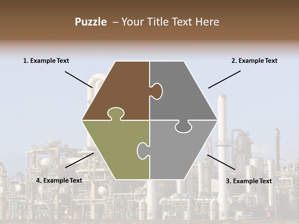 An Industrial Power Plant Powerpoint Presentation Template PowerPoint Template