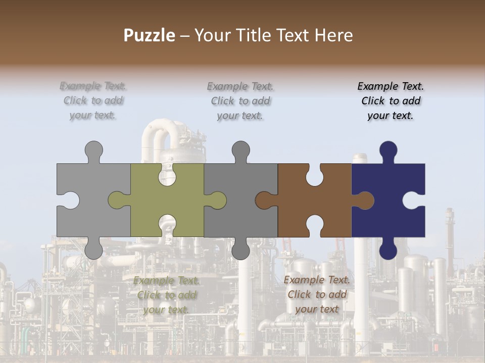 An Industrial Power Plant Powerpoint Presentation Template PowerPoint Template