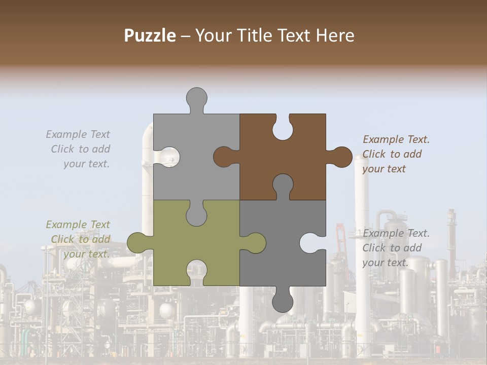 An Industrial Power Plant Powerpoint Presentation Template PowerPoint Template