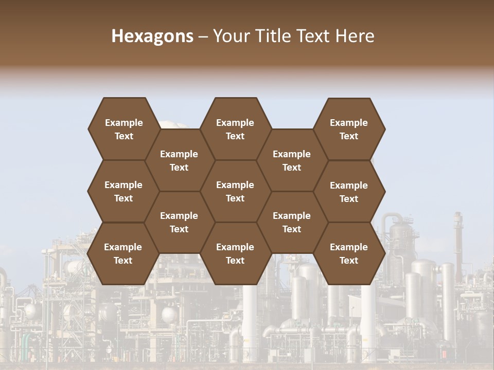 An Industrial Power Plant Powerpoint Presentation Template PowerPoint Template