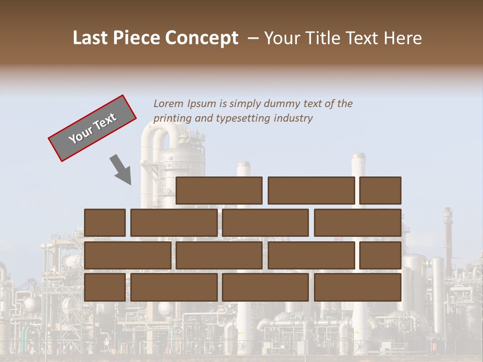 An Industrial Power Plant Powerpoint Presentation Template PowerPoint Template