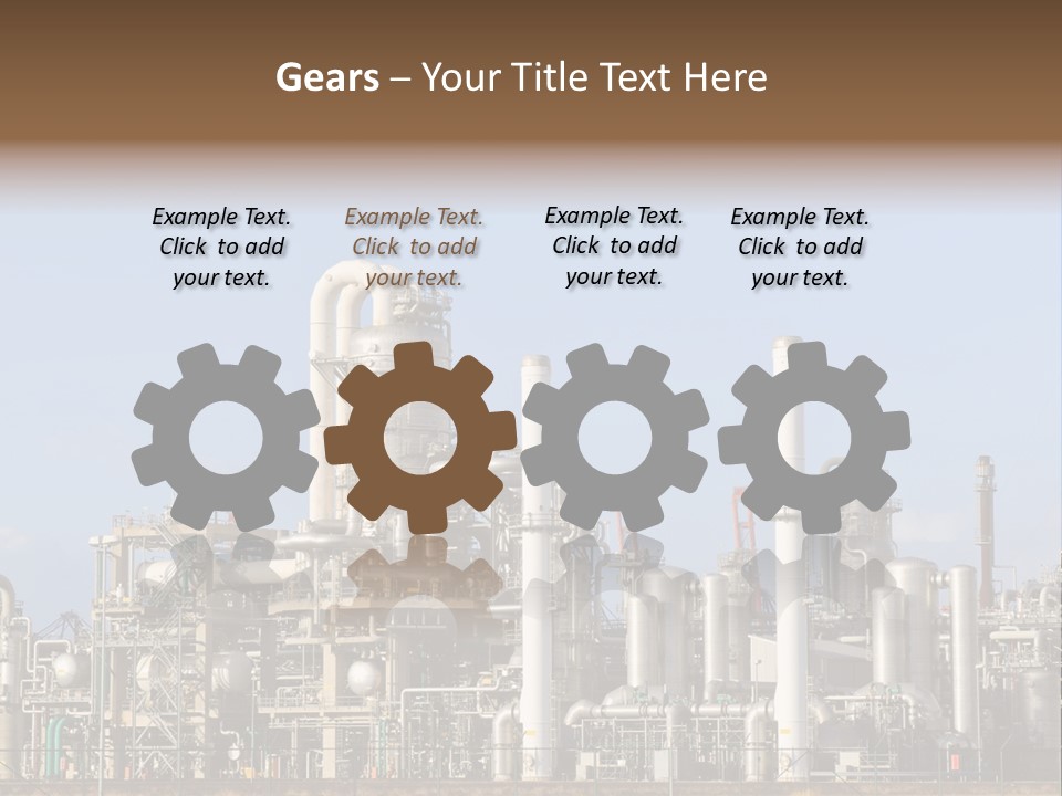An Industrial Power Plant Powerpoint Presentation Template PowerPoint Template
