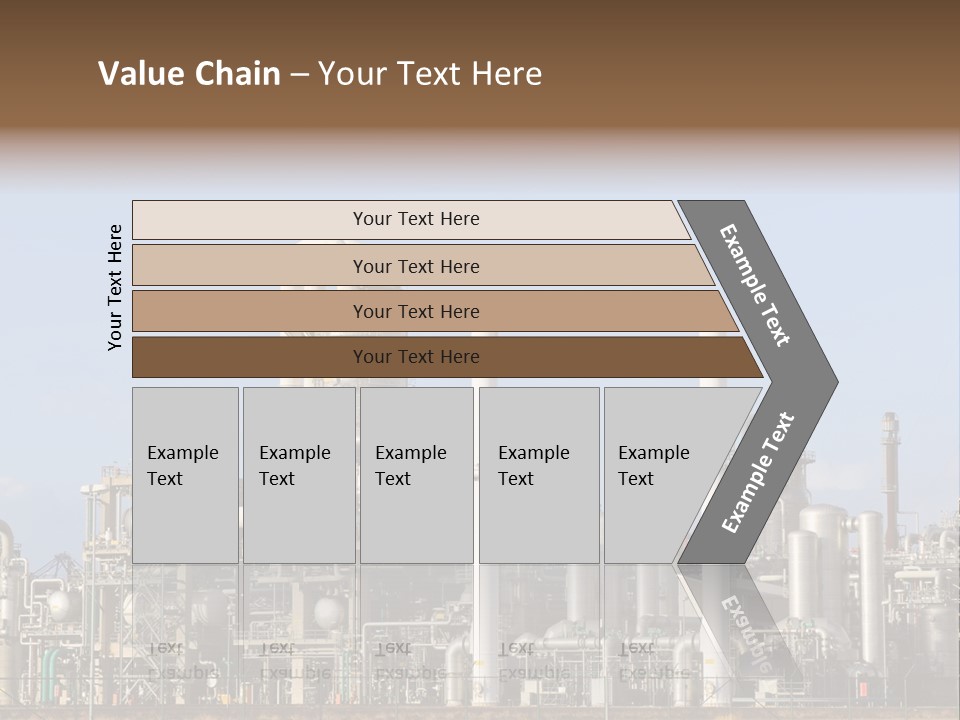 An Industrial Power Plant Powerpoint Presentation Template PowerPoint Template
