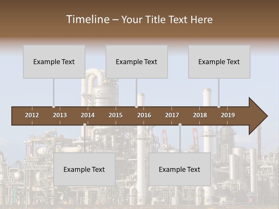 An Industrial Power Plant Powerpoint Presentation Template PowerPoint Template