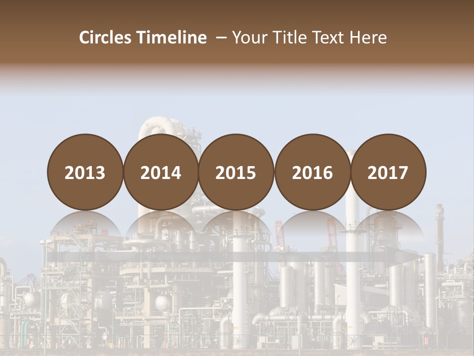 An Industrial Power Plant Powerpoint Presentation Template PowerPoint Template